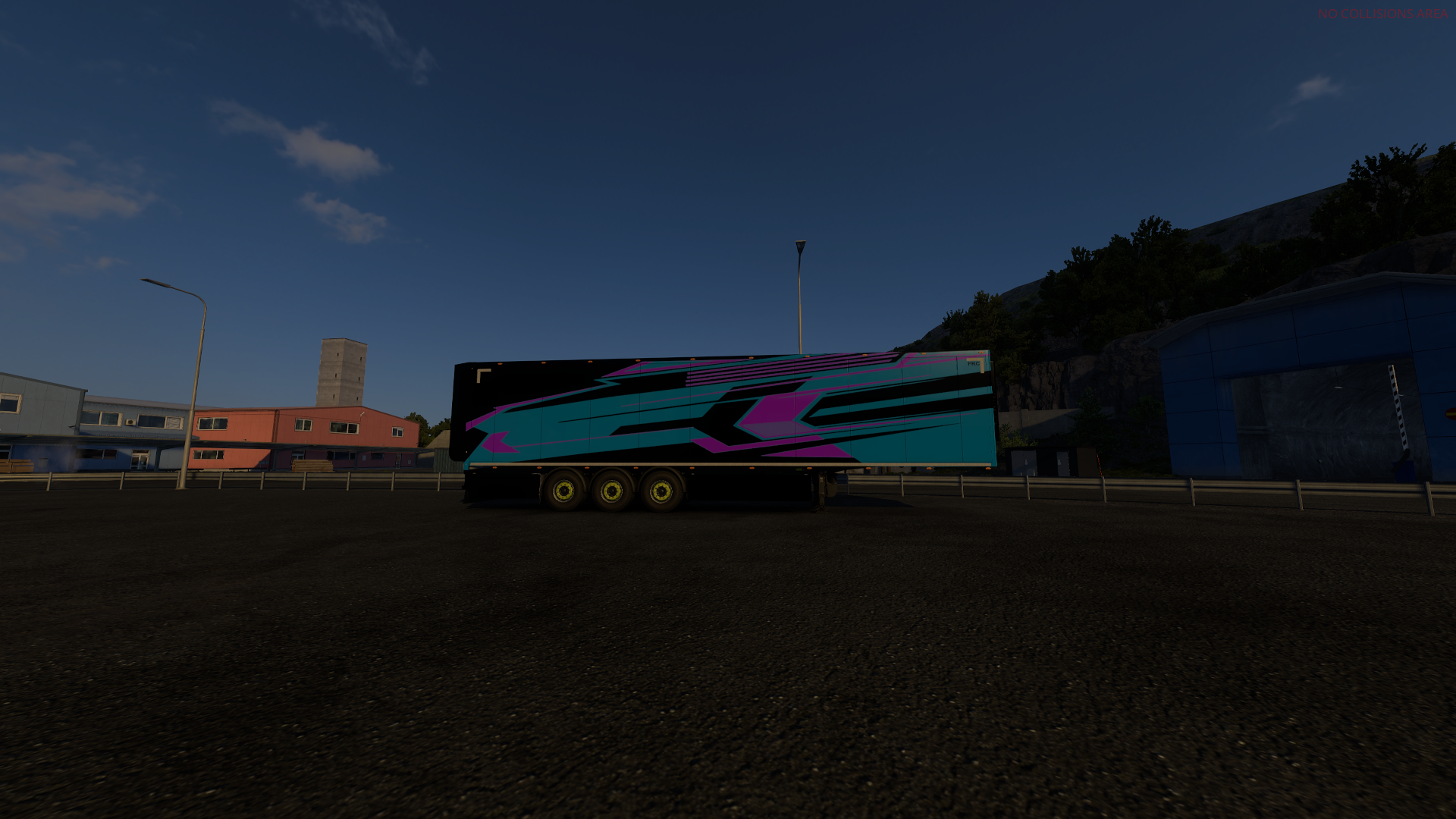 Galaxy Convoy Services trailer paint